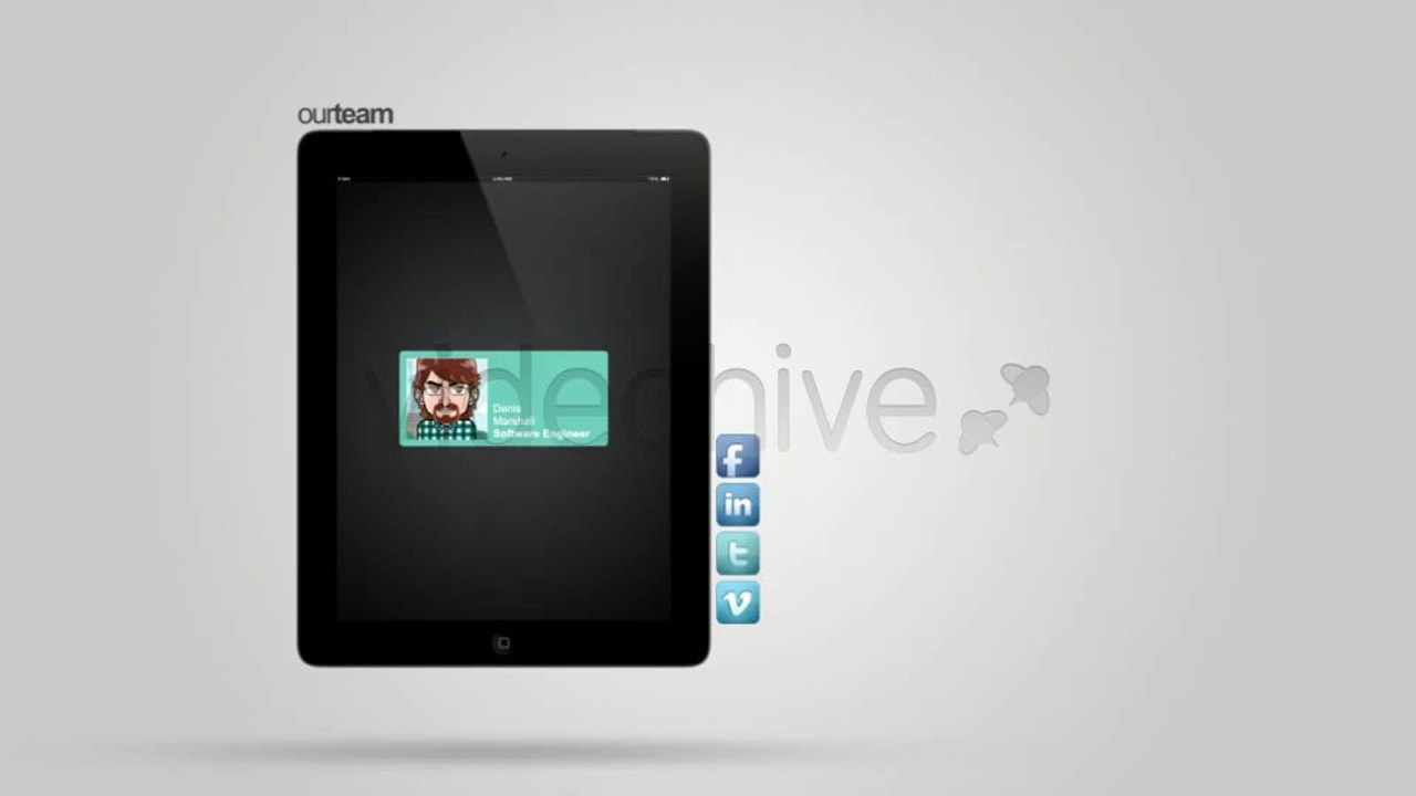 iFolio Portfolio After Effects Template