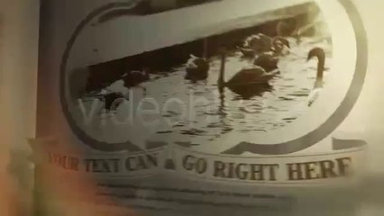 Engraved Vintage Book - After Effects Template