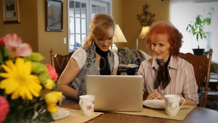 Grandma Visit Laptop ScreenDub - After Effects Template