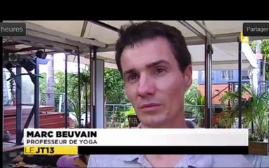 RFO 1 annonce Marc Beuvain et ses enseignements de Yoga