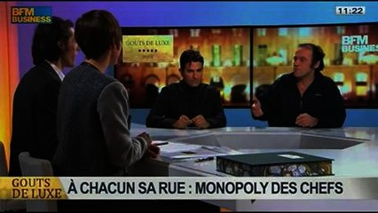 À chacun sa rue: le monopoly des chefs, dans Goûts de luxe Paris – 09/02 7/8