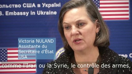 Après son "Fuck the EU", Victoria Nuland s'explique