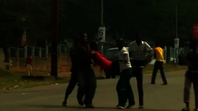 Peacekeepers fire teargas to stop CAR protesters attacking fleeing Muslims