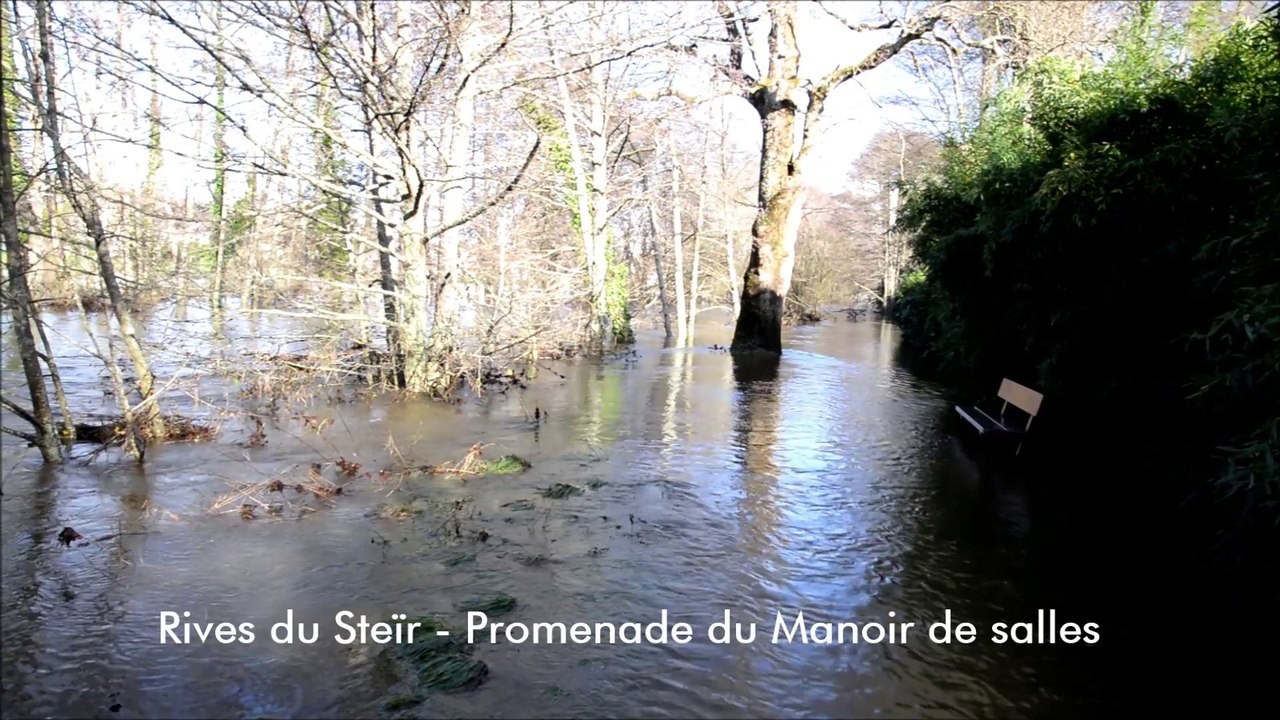 Débordement du Steïr le 7 février 2014