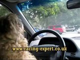 Dog drives car for Uk's top horse racing tipster to take him to the racesrDog drives car for Uk's to