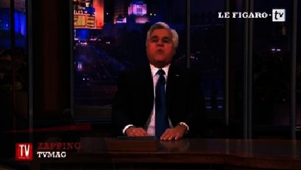La star de la télévision américaine Jay Leno a fait ses adieux les larmes aux yeux