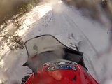 Fresh Powder Snowmobiling Yamaha GoPro HD Hero 2