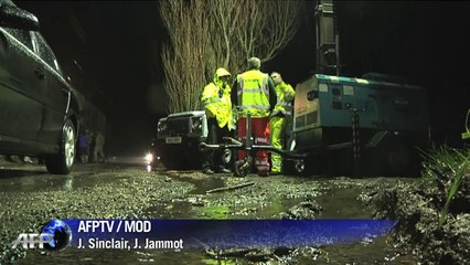 Inondations en Grande-Bretagne: grogne dans l'ouest de l'Angleterre