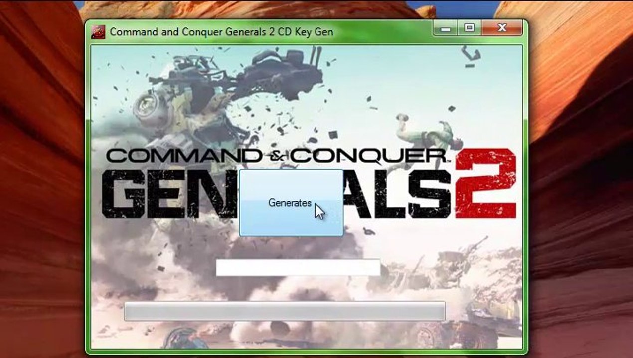 Command and Conquer generals 2 CD Key