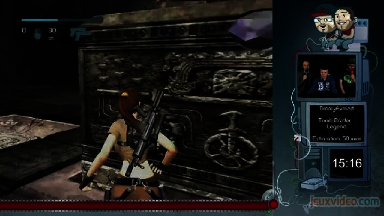 Speed Game - Tomb Raider Legend - Défi : finir le jeu en moins de 50 minutes