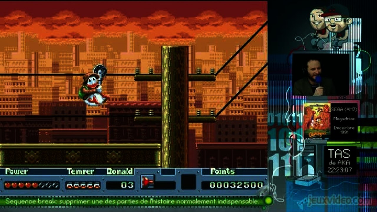 Speed Game - QuackShot starring Donald Duck - Fini en 22:23