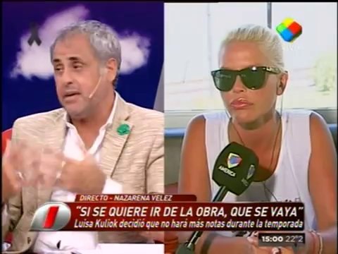 Pronto.com.ar Nazarena sobre el escándalo con Kuliok 1