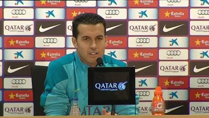 Pedro rechaza que haya "negativismo" en el Barcelona