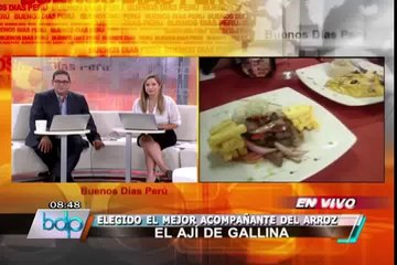 Japón eligió nuestro Ají de Gallina como el mejor acompañante del arroz