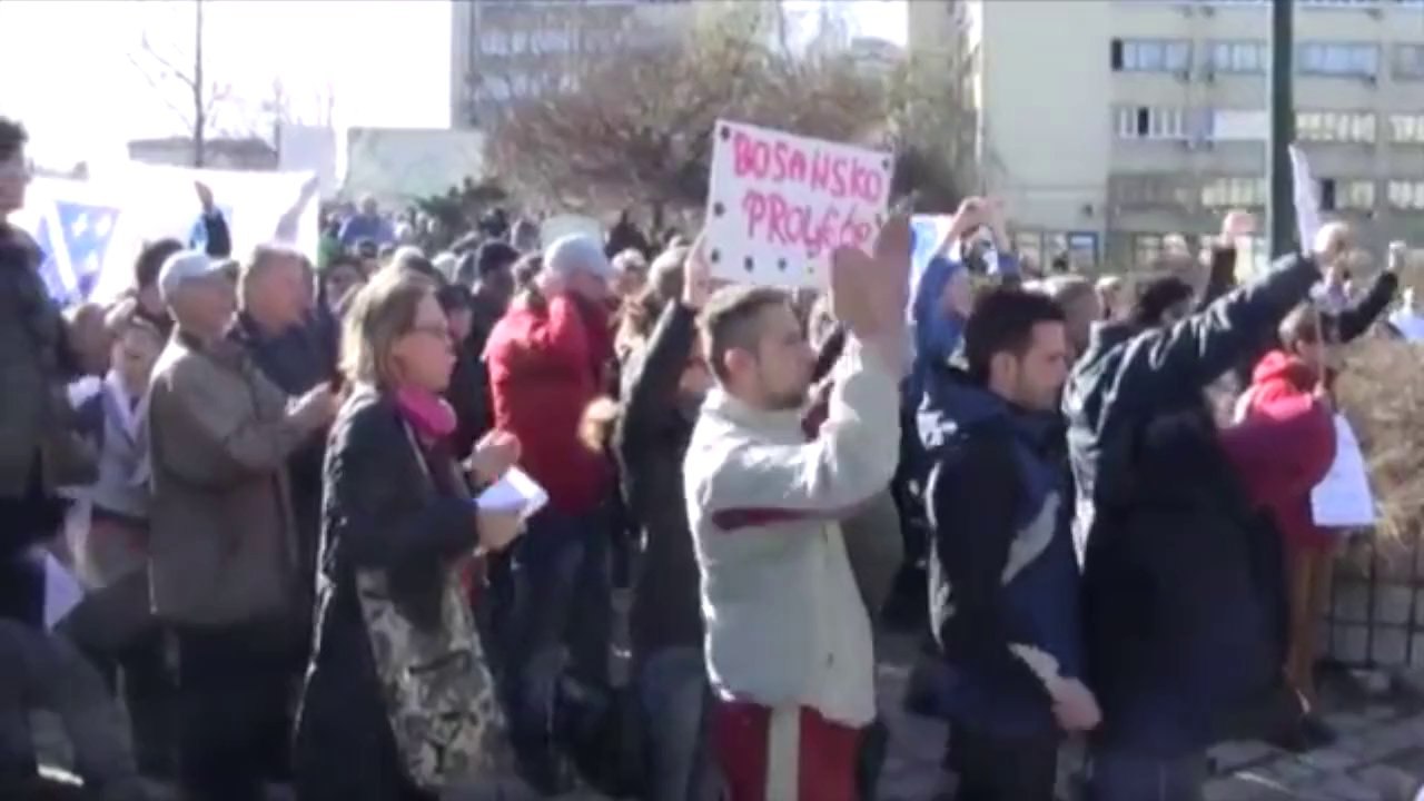 Protests in Bosnia Escalate