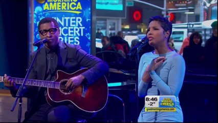 TONI BRAXTON & BABYFACE " Where Did We Go Wrong? " Live at the Good Morning America 07/02/2014 (HD).