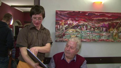 A Rome, succès d'un restaurant qui emploie des trisomiques