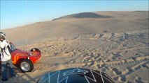 Silver Lake Sand Dunes Dirt Bike Jumping GoPro HD