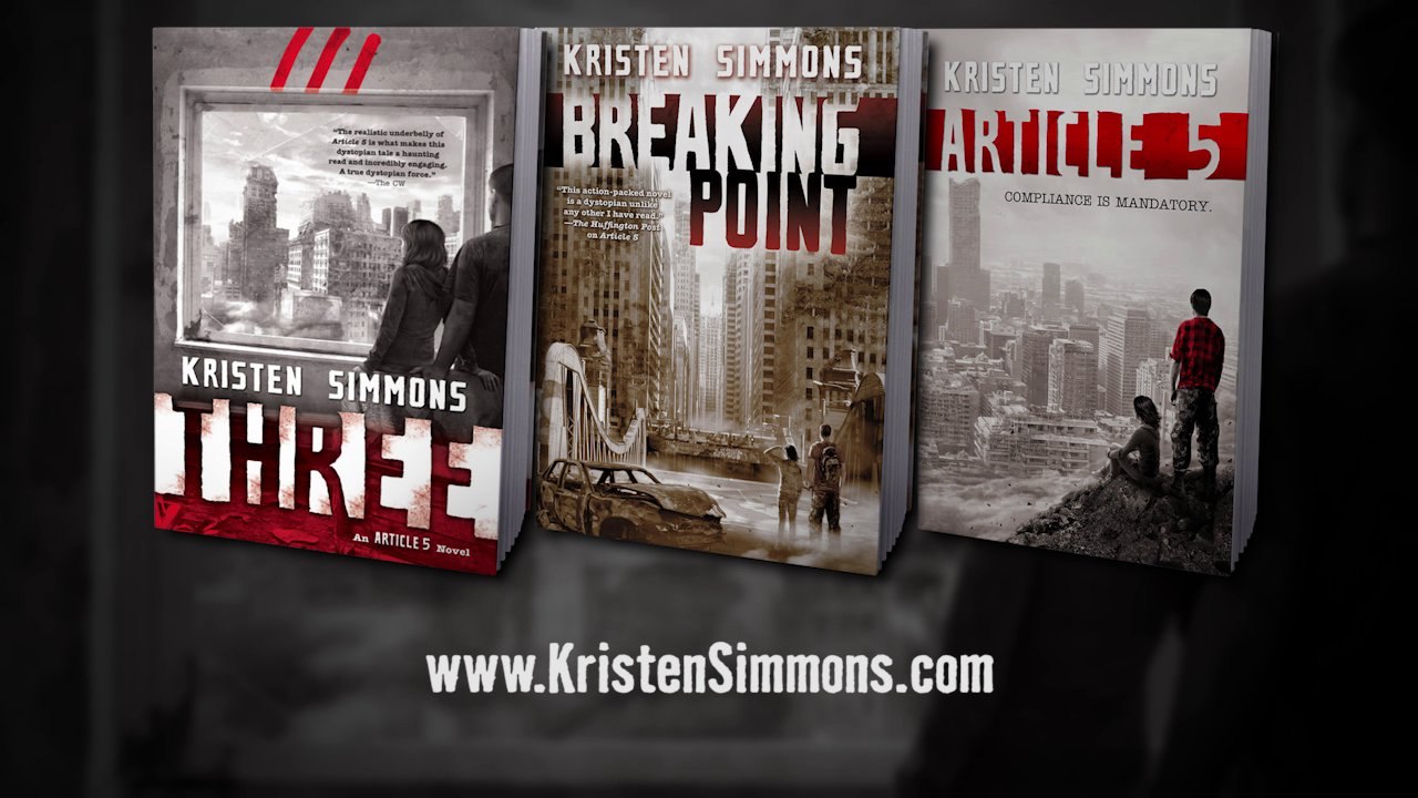 Three by Kristen Simmons Book Trailer