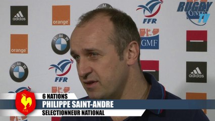 Avant France-Italie  - Philippe Saint-André - RBS 6 Nations 2014