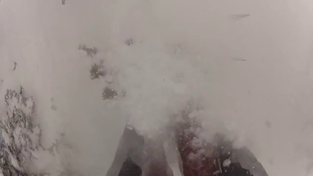 Skiing Crash At Whistler Mountain, BC