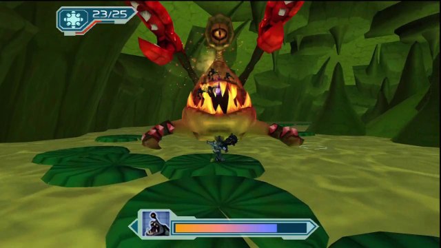 Ratchet & Clank 2 - Planète Oozla, Boutique MégaCorp : Bats le deuxième monstre des marais