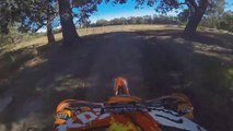Rider Gets Thrown Off His Dirt Bike!