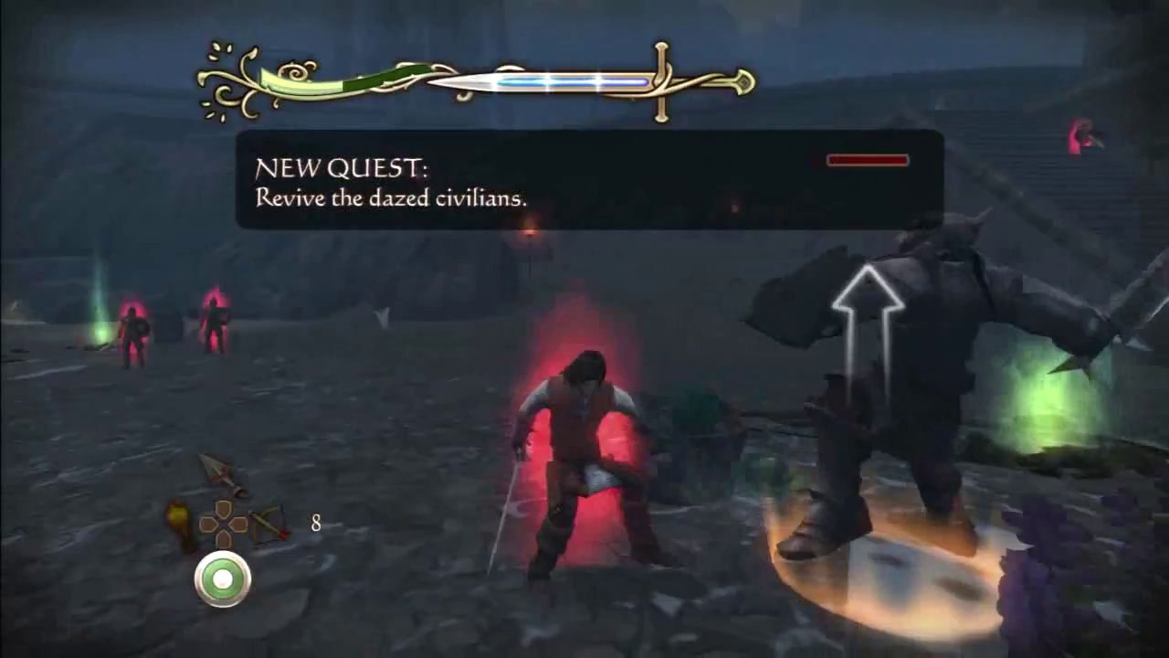 The Lord of the Rings: Aragorn's Quest (PS3, Wii) Walkthrough Part 9