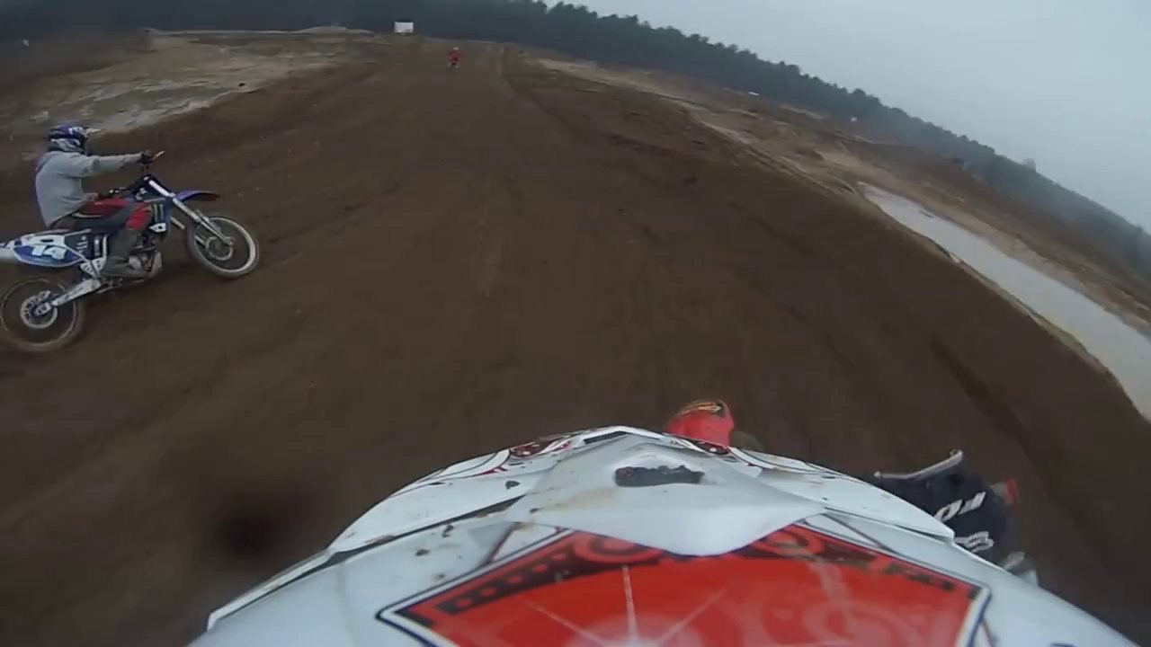 Dirt Bike CRASH - Finningley Doncaster Moto parc  2013 GO PRO