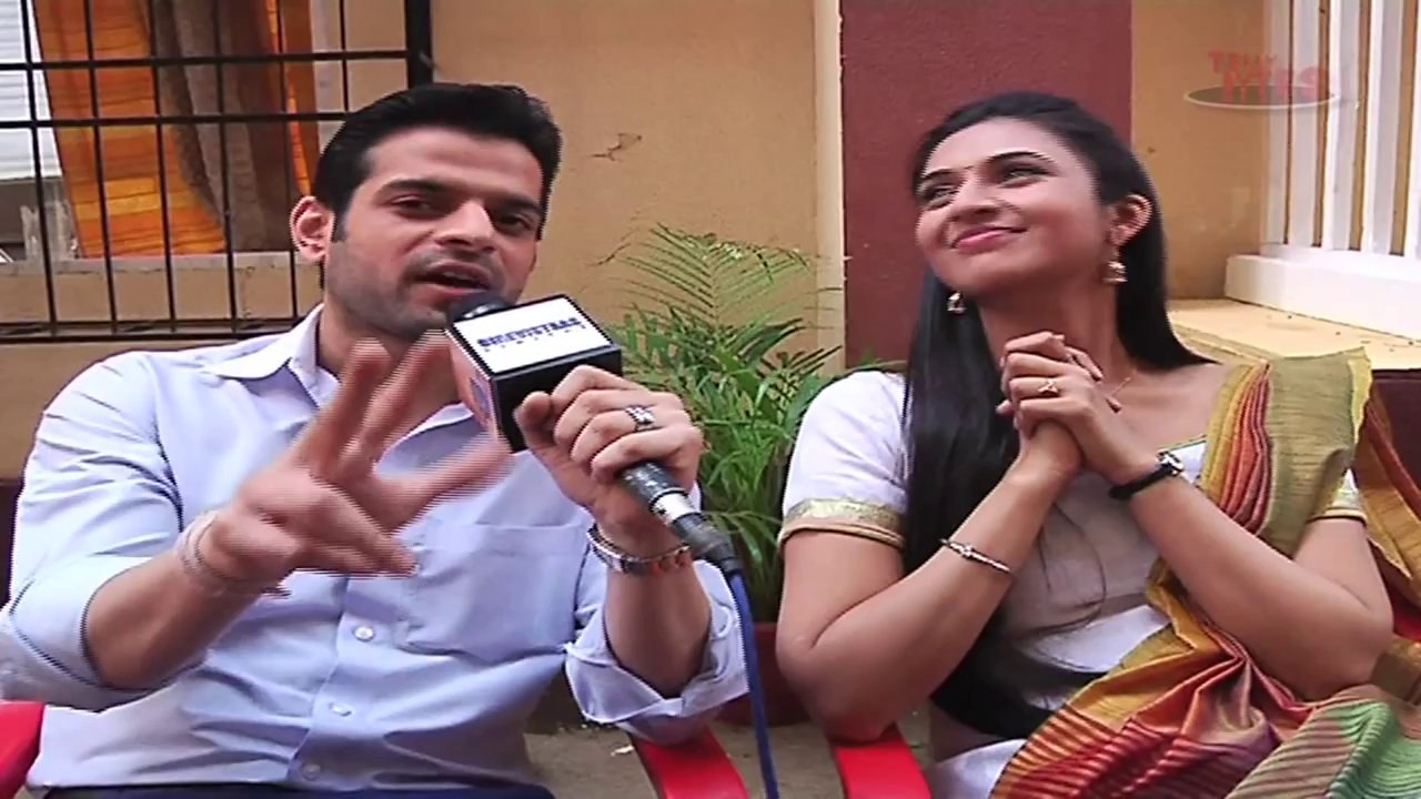 Raman and Ishita ( Karan and Divyanka ) mises Ruhi on the sets of Yeh Hai Mohabbatein