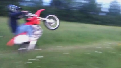 Crf150r Dirt Bike Wheelie Fail