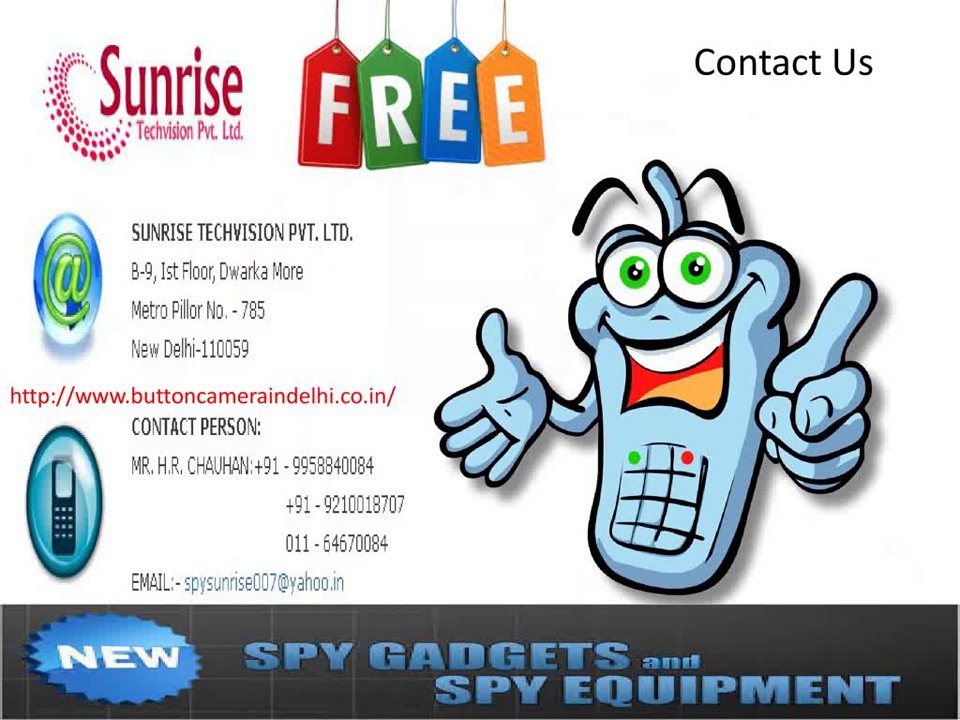 Spy Button Cam Low Prices In Delhi NCR India(9210018707)