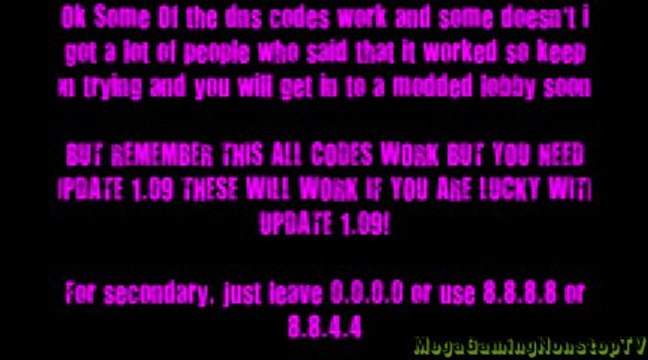 GTA 5 ONLINE ODE FOR MODDED LOBBY AFTER PATCH 1.09 {ON SCREEN DNS CODES} - YouTube