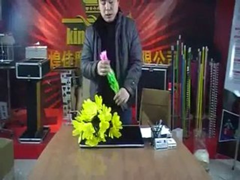 Feather Flower from Sleeve Explanation china magic kingmagic.