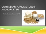 Coffee Bean Manufacturers and Exporters