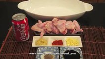 Asian Chicken Wings cooked with Coke a Cola recipe how to cook great food_clip4
