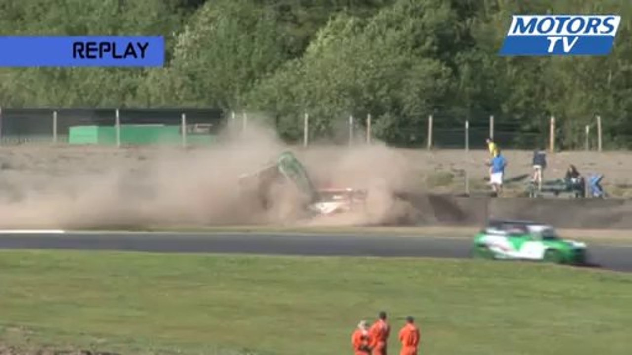 Crash Scottish Mini Cooper 2013 Knockhill