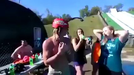 Voi ci andreste in questo posto?