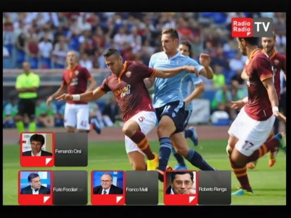 radioradio - 08 Febbraio 2014 - radio radio mattino sport e news - Dibattito Derby