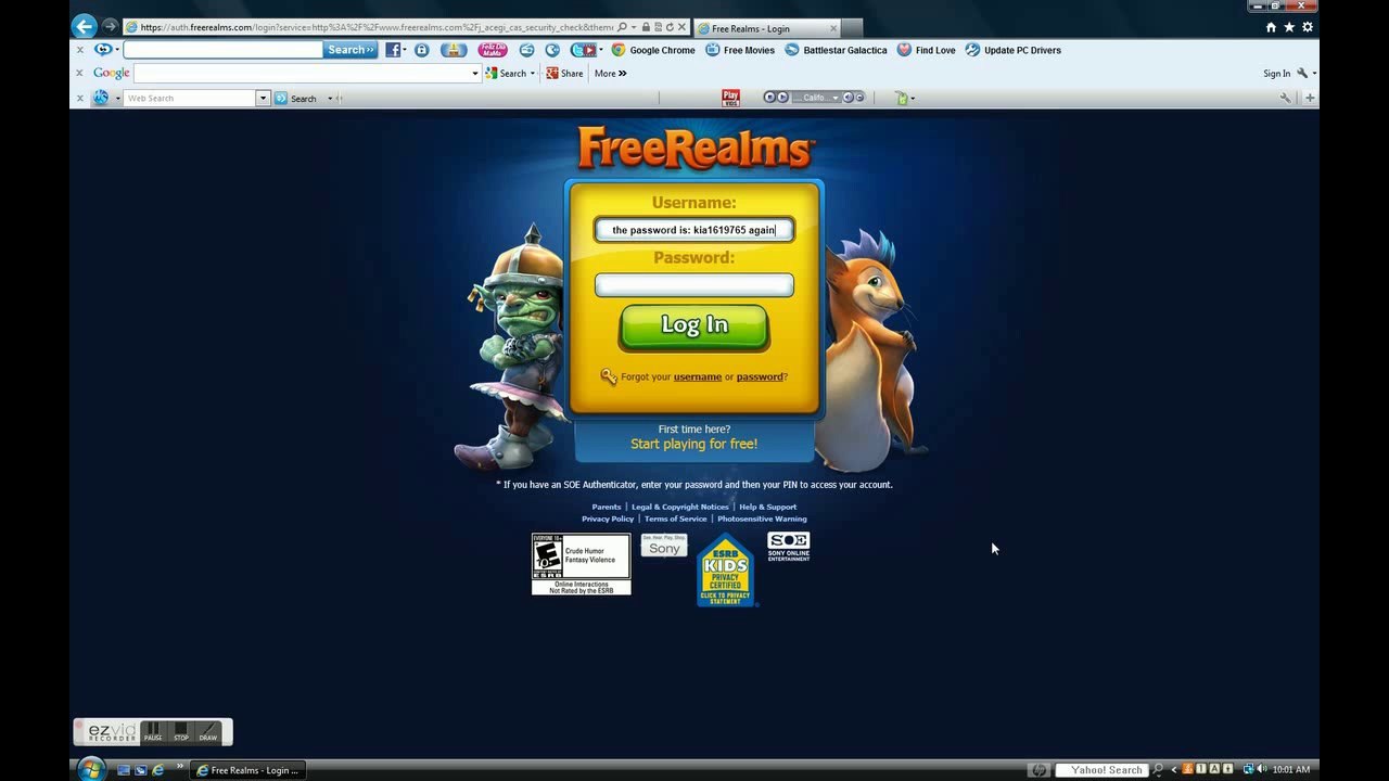 PlayerUp.com - Buy Sell Accounts - free realms - account for sale!