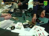 Torre Annunziata /NA) - Scoperta stamperia di banconote false (07.02.14)