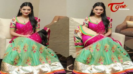 Richa Panai Half Saree Stills