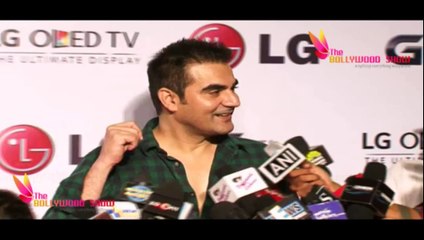 LG G Flex Smartphone Launch Celebration | Malaika Arora Khan, Arbaaz Khan