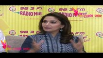 Madhuri Dixit Promotes Gulab Gang @ Radio Mirchi 98.3 !