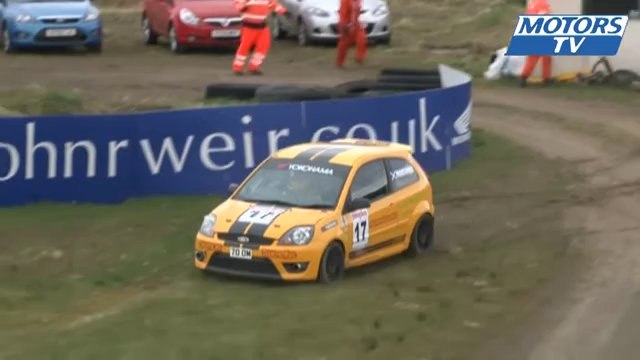 Scottish FF & Fiesta 1600 crash at Knockhill 2013
