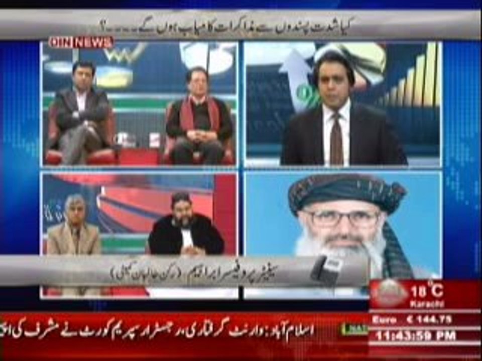 Beyond HeadLines (Kya Shidat Pasando Se Muzakrat Kamyab Ho Paye Ge ??) 7th February 2014 Part-2