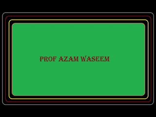 Juma-tul-Mubarak(17-01-2014) Lecture by Prof Azam Waseem