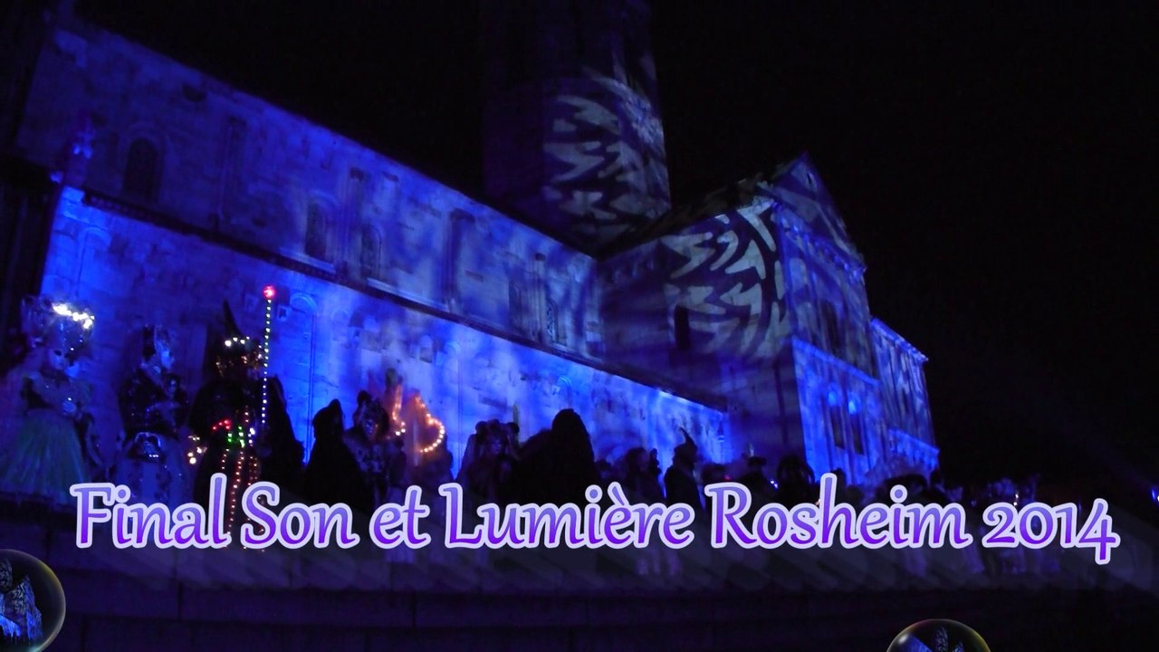 Final Spectacle Son et Lumière Carnaval Vénitien Rosheim 2014