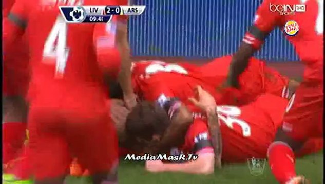 هدف ليفربول الثاني في الارسنال - الاسبوع 25 - تعليق رؤوف خليف - 8/2/2014