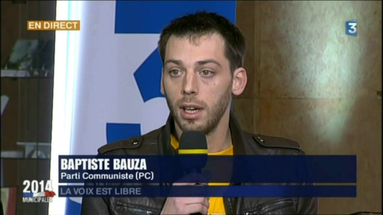Baptiste Bauza (PCF 76) invité de La voix est libre au sujet des municipales 2014